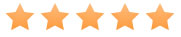 Five Review Stars