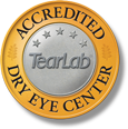 Accredited TearLab Dry Eye Center Logo